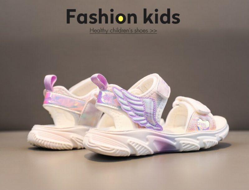 Bella Piges Afslappede Sandal - Lilla
