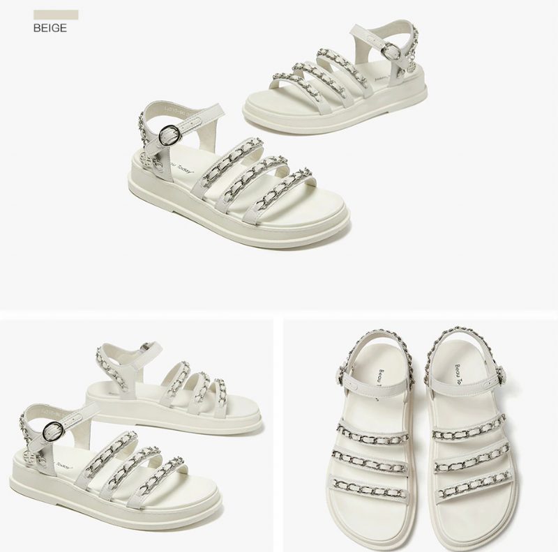 Benarda Damesandaler - Beige