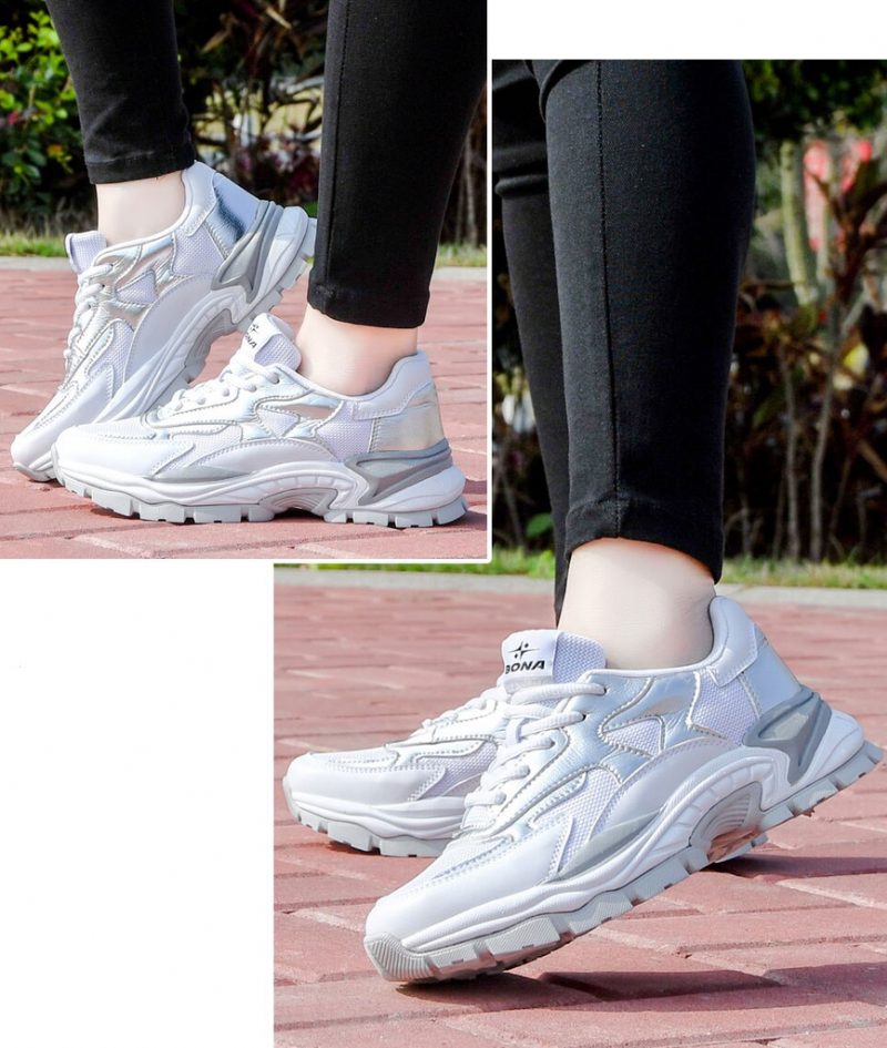 Benia Chunky Sneaker I Høj Kvalitet Til Kvinder - Gylden