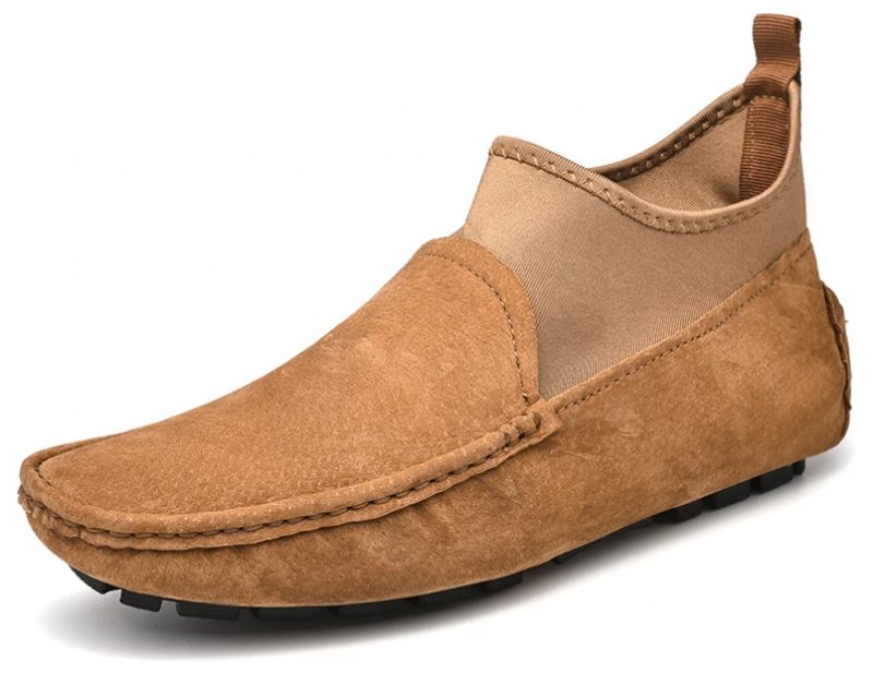 Beningtom Loafer Fritidssko Til Mænd - Brun Pels