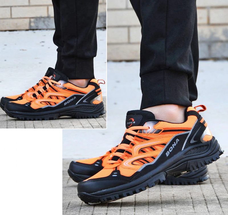 Benson Luksus Sneakers Til Mænd - Orange