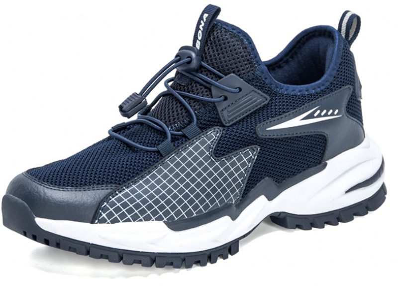 Bernardino Casual Sneakers Til Mænd - Marineblå