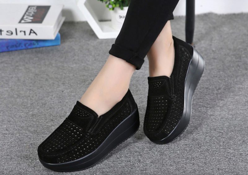 Beth M8 Moccasin Sko Til Kvinder - Marineblå