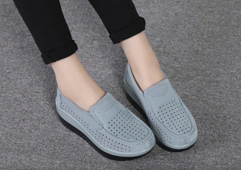 Beth M8 Wedges-sko Til Kvinder - Sky