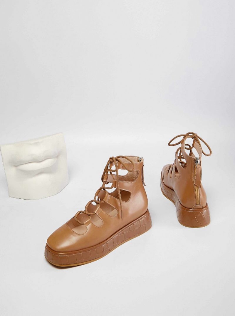 Betsey Platform Sorte Sko Til Kvinder - Sort