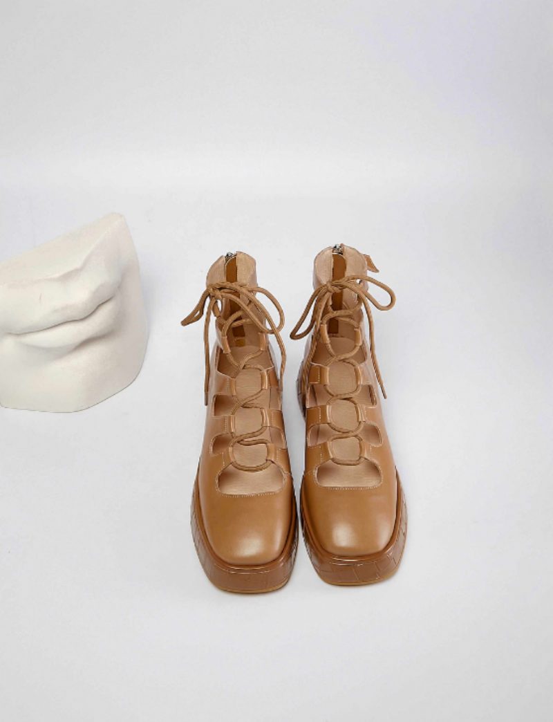 Betsey Platform Sorte Sko Til Kvinder - Sort