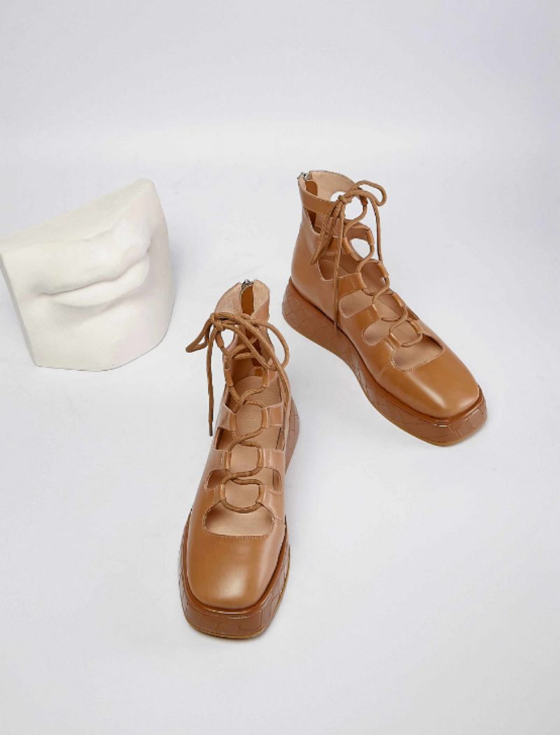 Betsey Platform Sorte Sko Til Kvinder - Sort