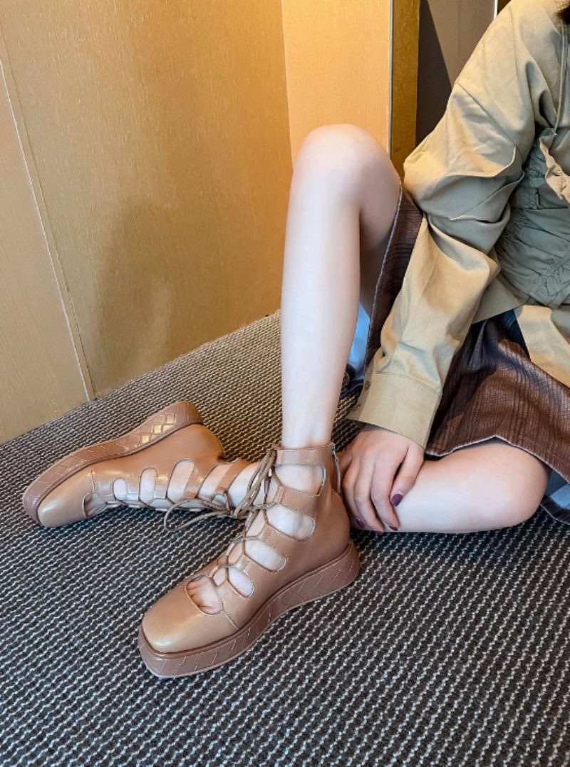 Betsey Platform Sorte Sko Til Kvinder - Sort