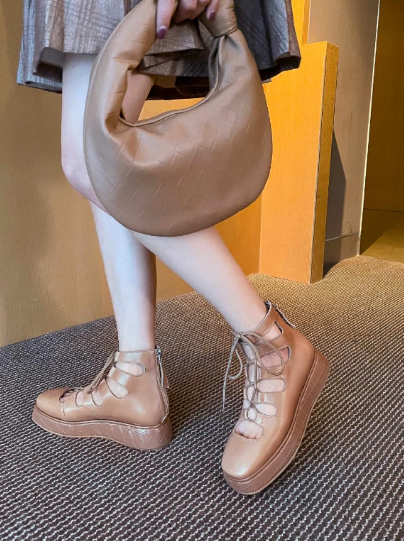 Betsey Platform Sorte Sko Til Kvinder - Sort