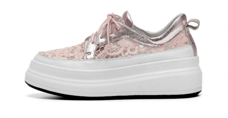 Bette Platform Sneaker Til Kvinder - Pink