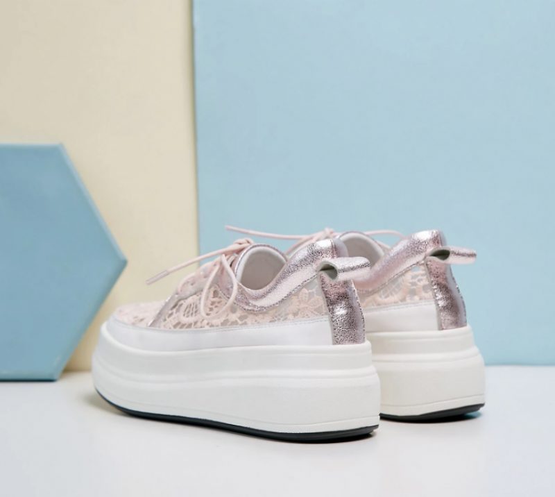 Bette Platform Sneaker Til Kvinder - Pink