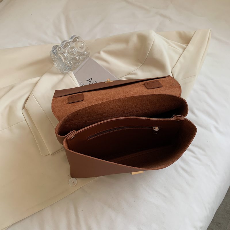 Bianco Small Crossbody-håndtaske I Læder Til Kvinder - Sort