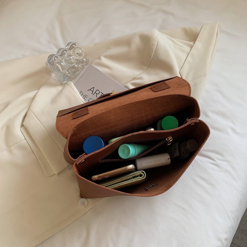 Bianco Small Crossbody-håndtaske I Læder Til Kvinder - Sort