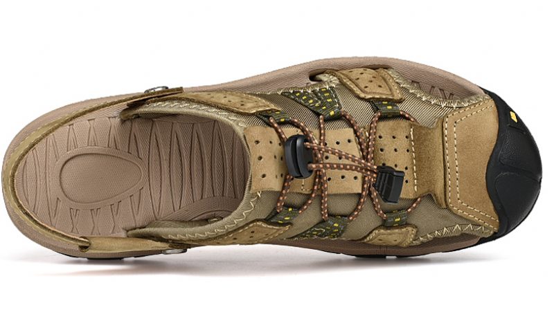 Bilden Udendørs Sandaler Til Mænd - Khaki