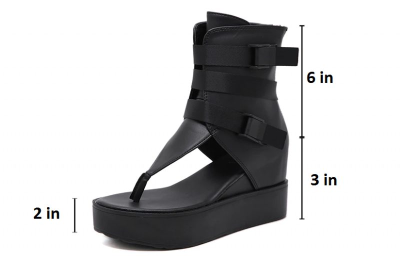 Birny Kile-sandaler Til Kvinder - Sort