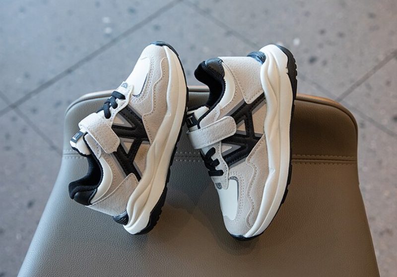 Blake Drenge Afslappet Sneaker - Beige