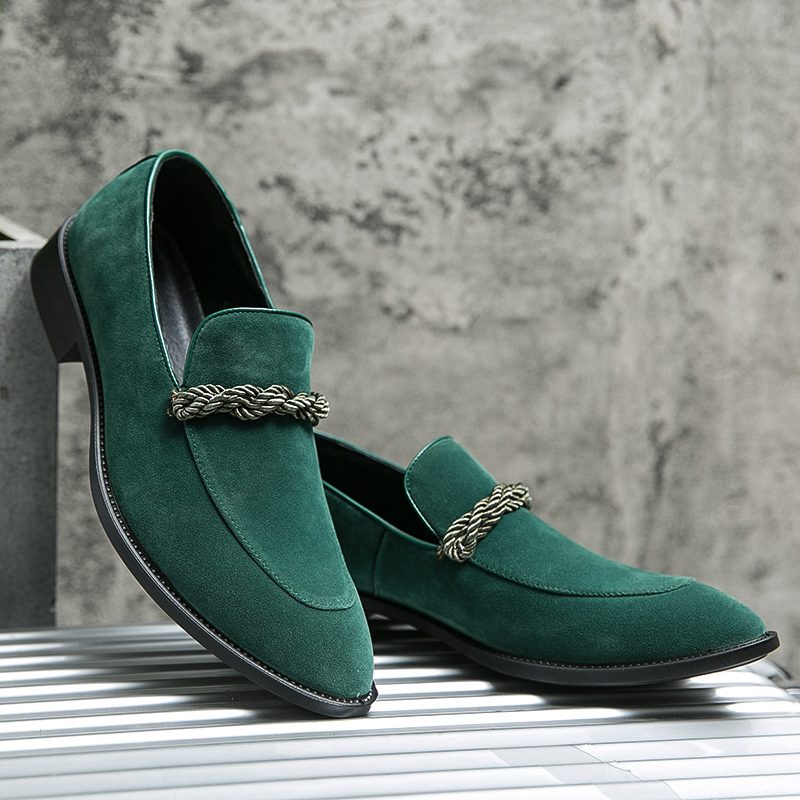 Blake Loafers Dress Sko Til Mænd - Grøn