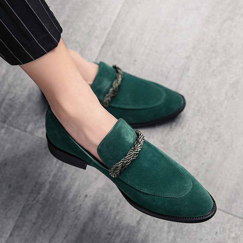 Blake Loafers Dress Sko Til Mænd - Grøn