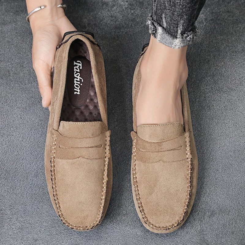 Blas Loafer Sko Til Mænd - Khaki