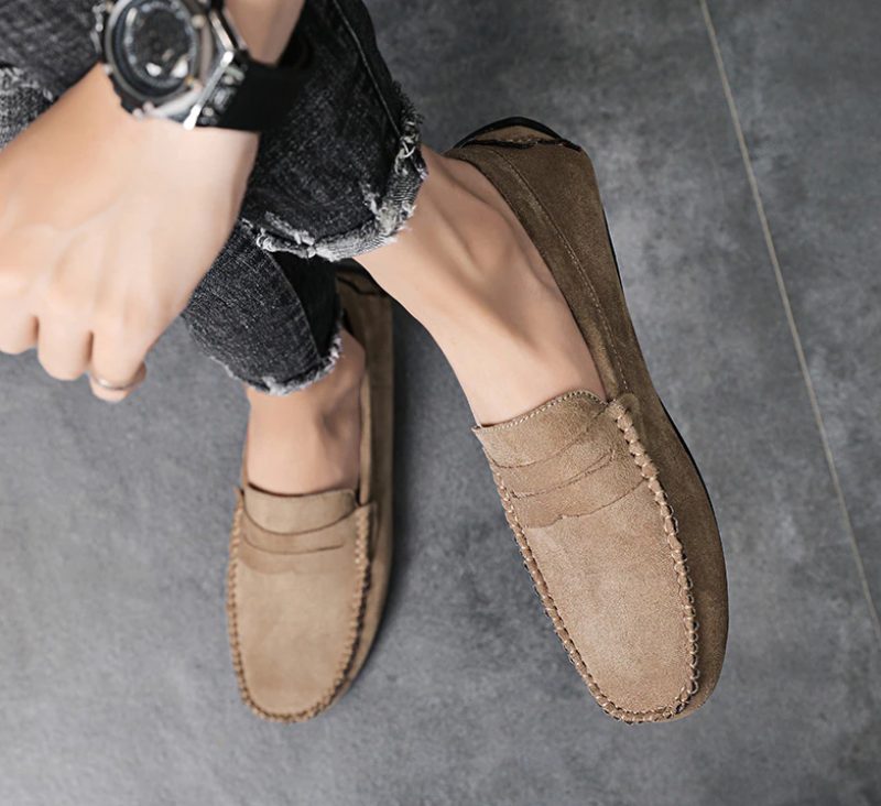 Blas Loafer Sko Til Mænd - Khaki