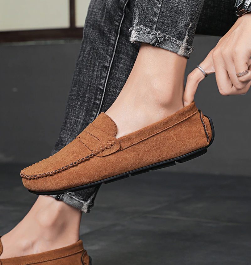 Blas Loafer Sko Til Mænd - Khaki