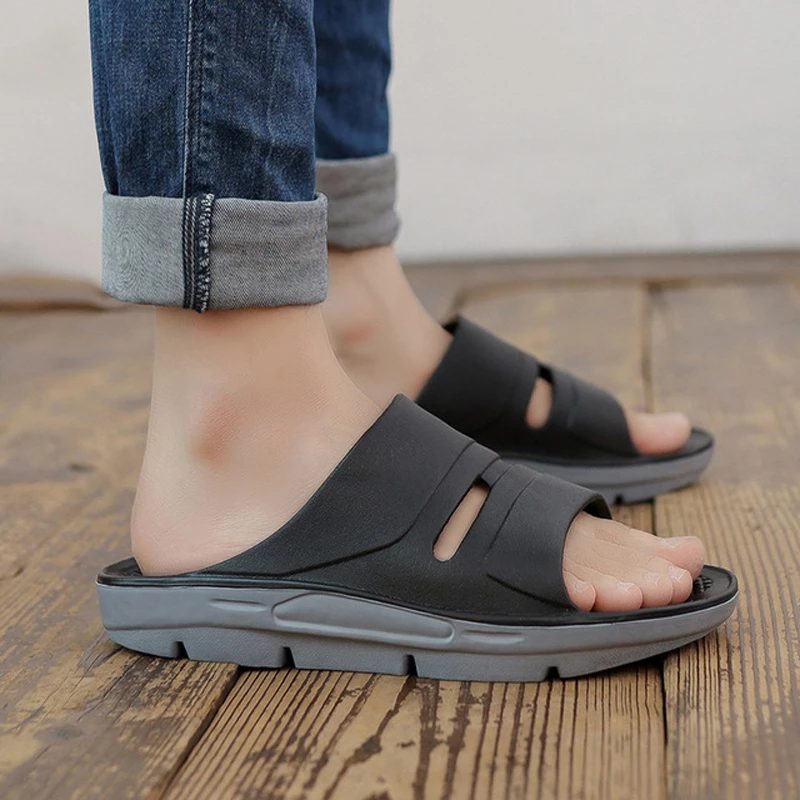 Blastoise Behagelig Sandal Til Mænd - Sort