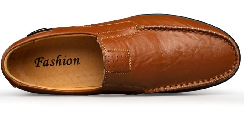 Bob Loafers Fritidssko Til Mænd - Orange