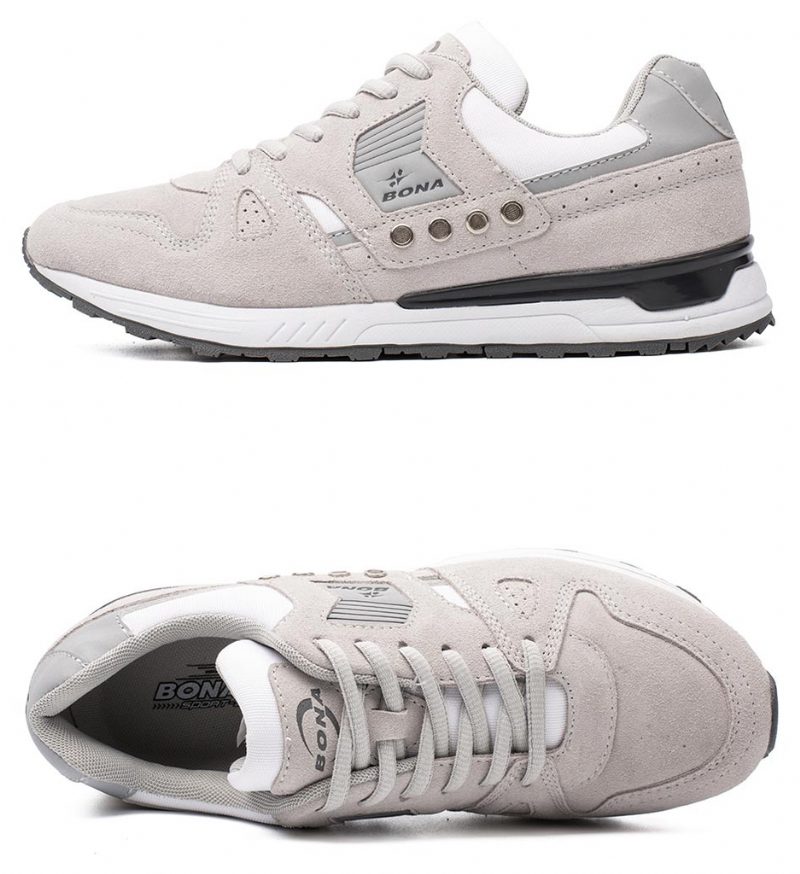 Bonsor Klassiske Sneakers Til Mænd - Grå