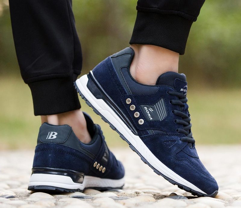 Bonsor Klassiske Sneakers Til Mænd - Grå