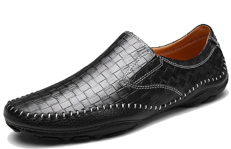 Borgon Loafers Fritidssko Til Mænd - Sort