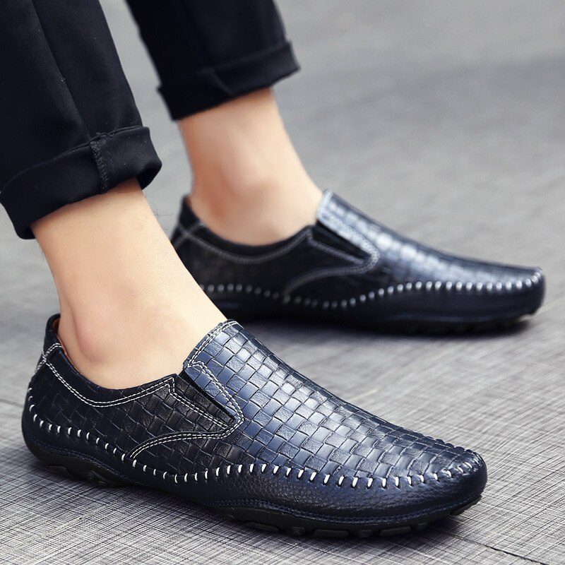 Borgon Loafers Fritidssko Til Mænd - Sort