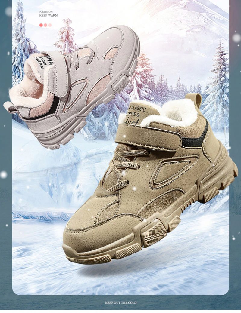 Brandon Drenge Warm Sneaker - Brun Pels