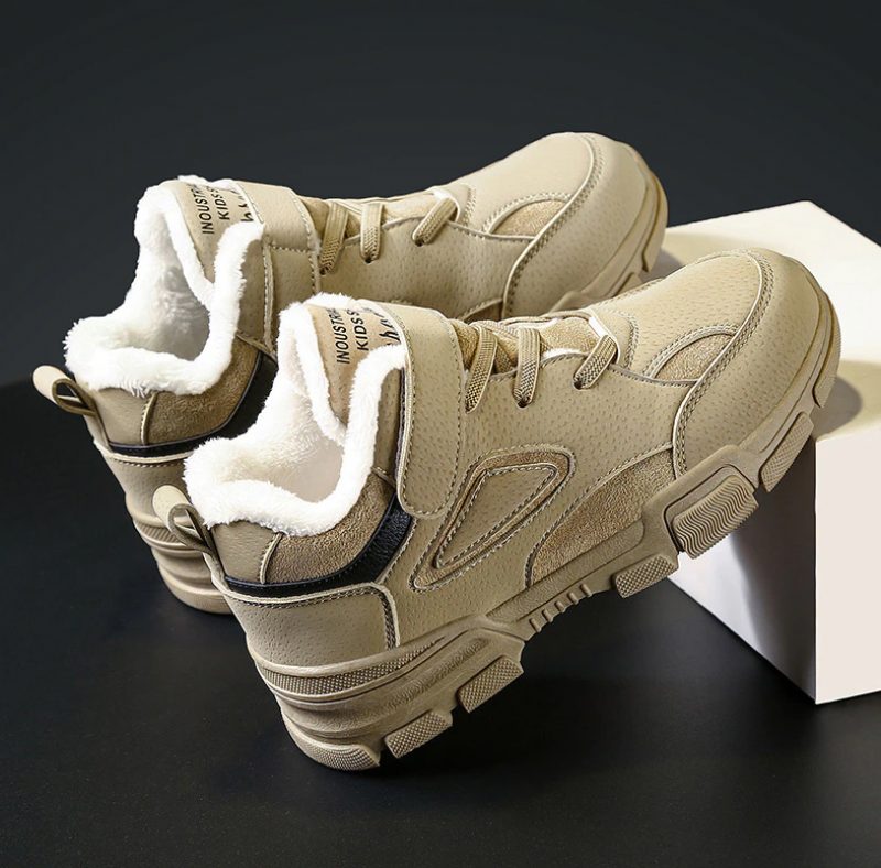 Brandon Drenge Warm Sneaker - Brun Pels