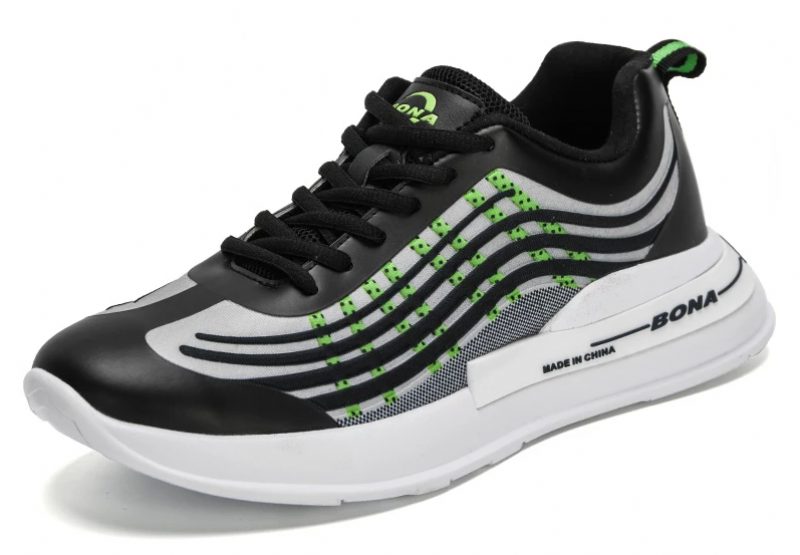 Brant Mænds Mode Sneaker - Grøn