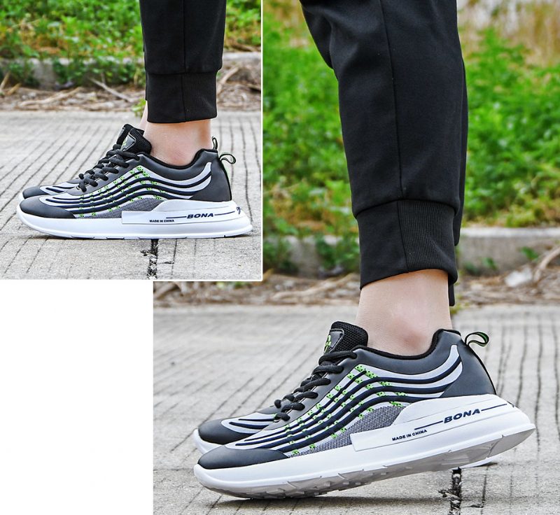 Brant Mænds Mode Sneaker - Grøn