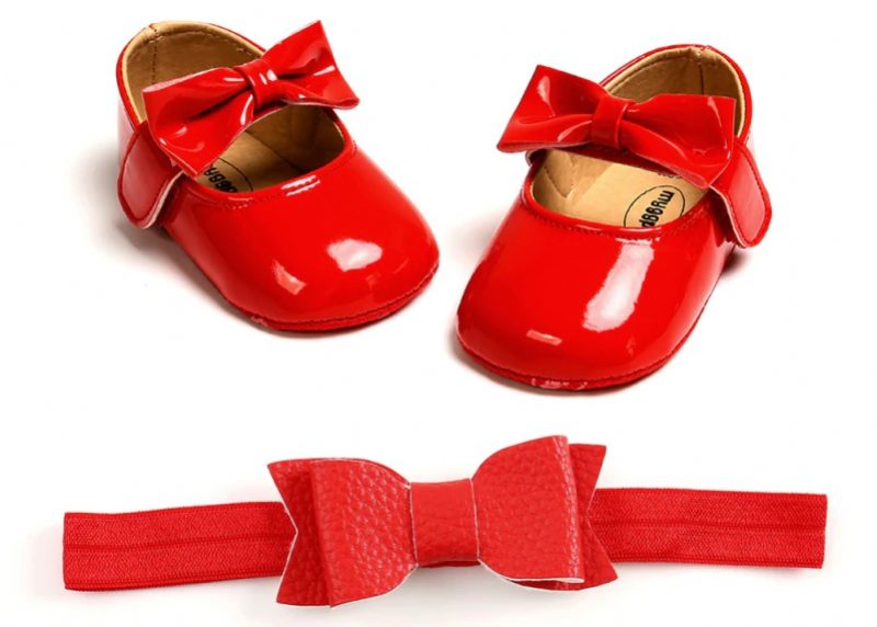 Brenda Baby Piger Flats Sko - Rød