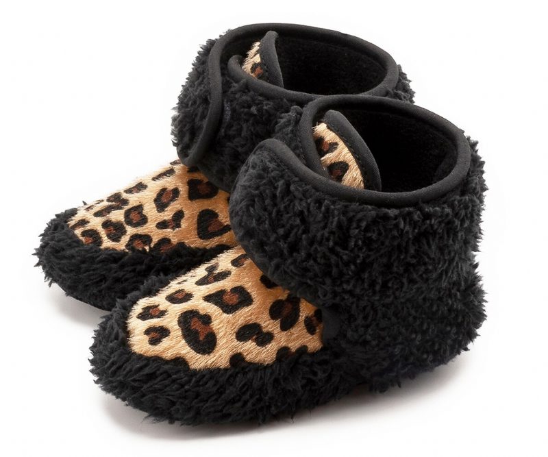 Bridget Babypigers Snestøvle - Sort Pels