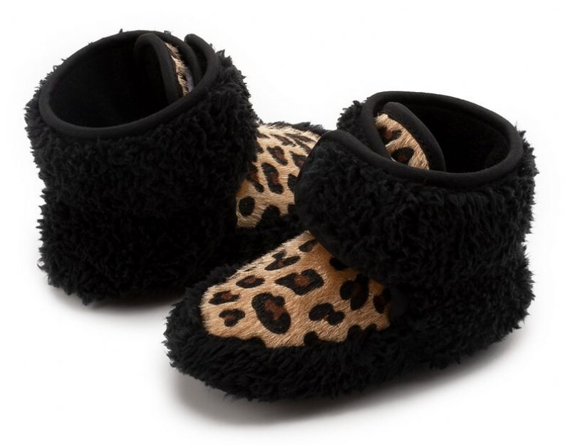Bridget Babypigers Snestøvle - Sort Pels