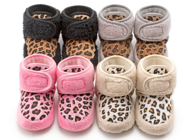 Bridget Babypigers Snestøvle - Sort Pels