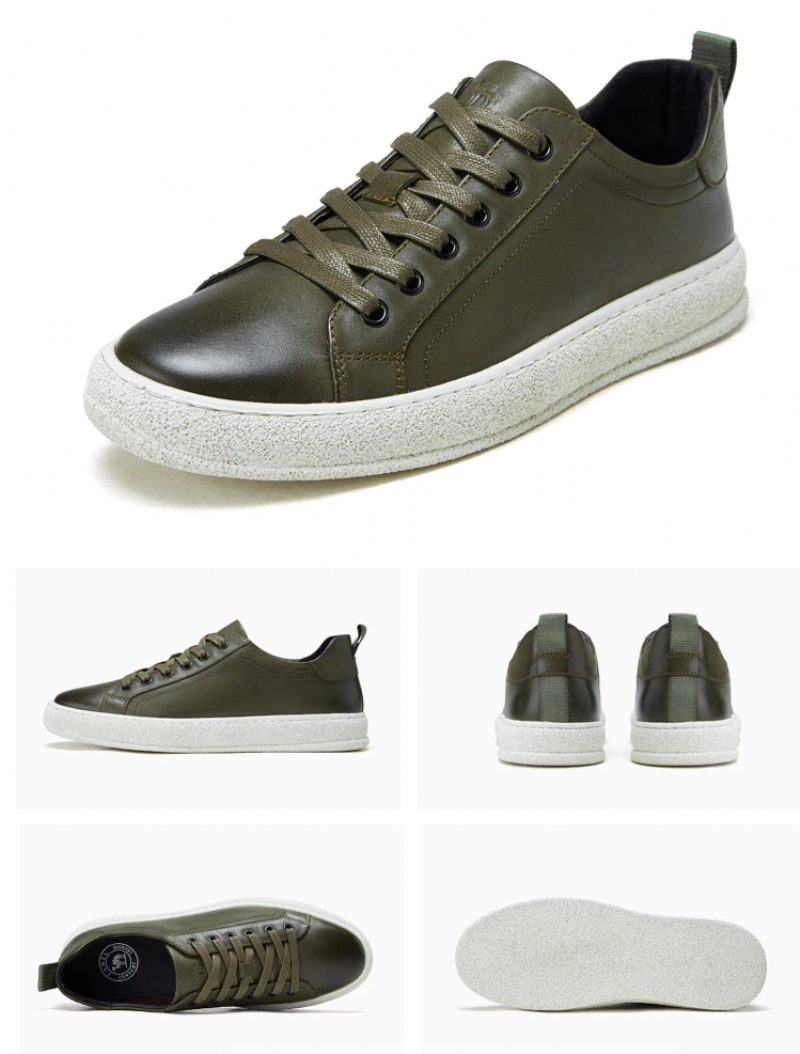 Briggs Casual Sneaker Til Mænd - Oliven
