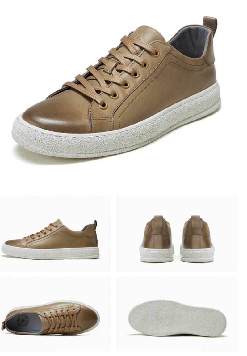 Briggs Casual Sneaker Til Mænd - Oliven