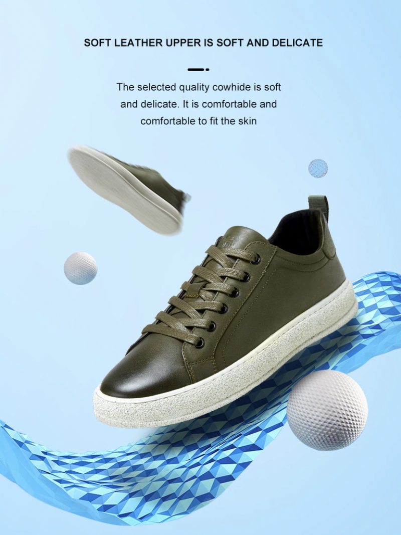 Briggs Casual Sneaker Til Mænd - Oliven