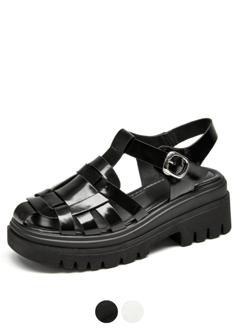 Bruxelles Dame Sandal Platform Sko