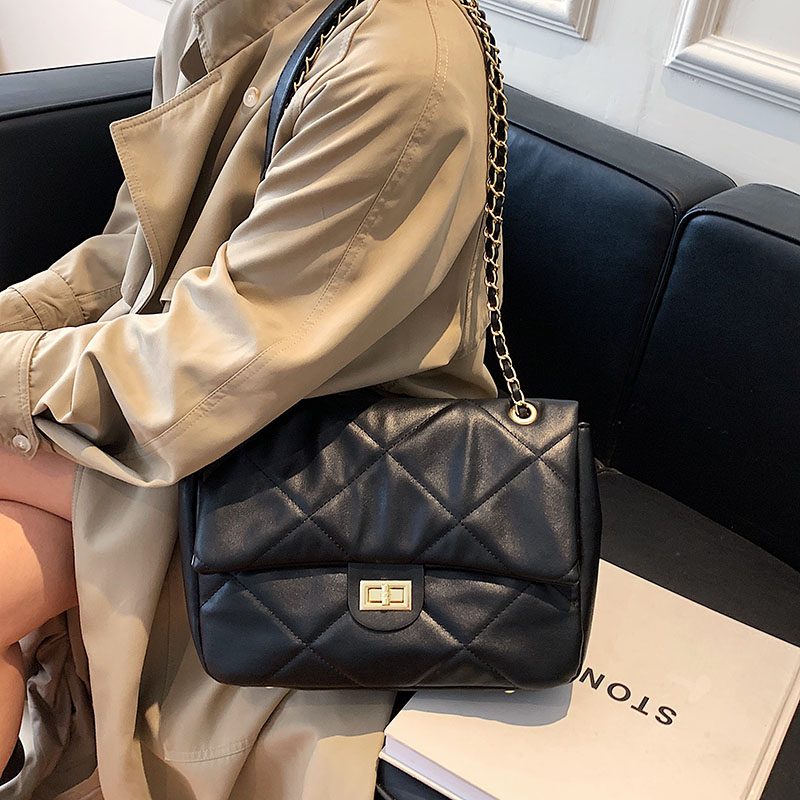 Bubble Kvinders Store Crossbody-tasker I Læder - Brun
