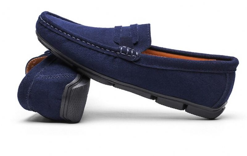Buffon Loafers Sko Til Mænd - Blå