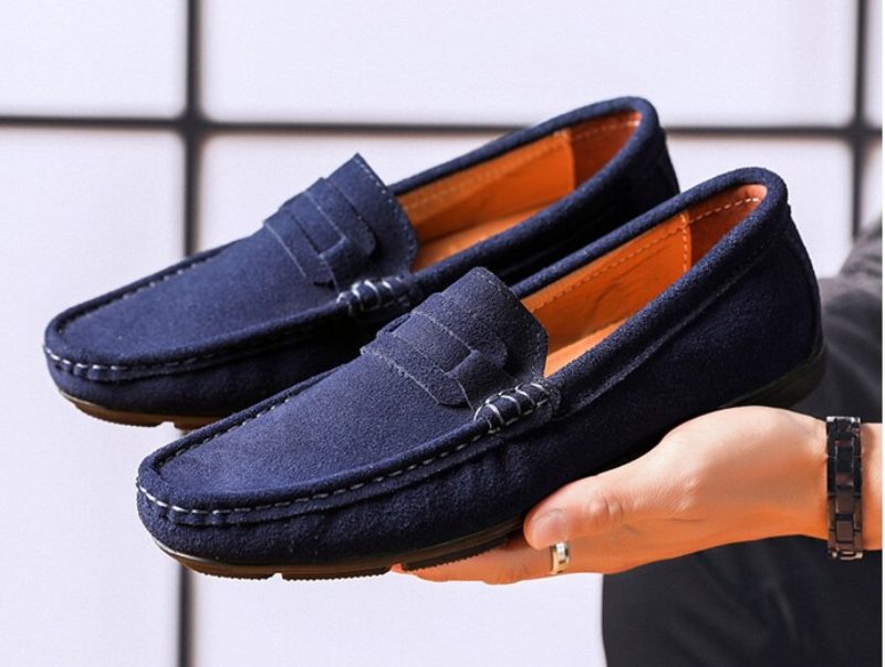 Buffon Loafers Sko Til Mænd - Blå