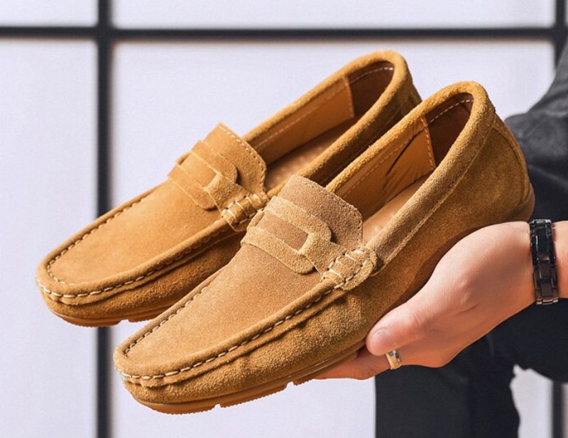 Buffon Loafers Sko Til Mænd - Blå