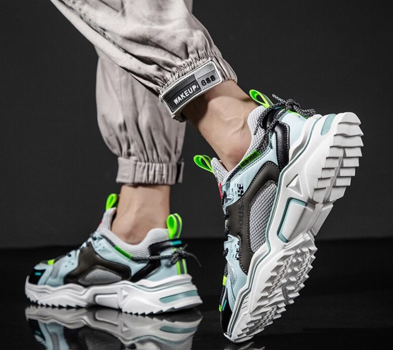 Bumble Mænds Mode Sneakers - Hvid