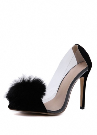 Bunny Dame Transparent Pumps