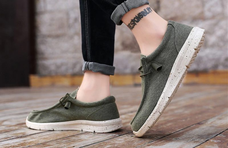 Burns Loafers Sommersko Til Mænd - Khaki